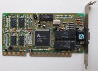 Screenshot of UMC VGA Card (1994)